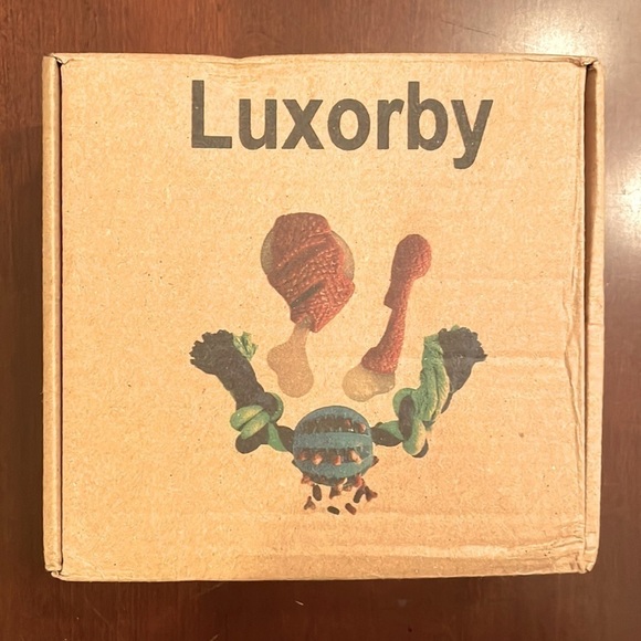 Brand New 3-Piece Dog Chew & Rope Toys Set for Aggressive Chewers Bacon Teething - Picture 6 of 9